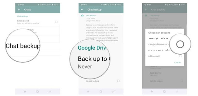 Cara Memulihkan Mesej Whatsapp Melalui Google Drive