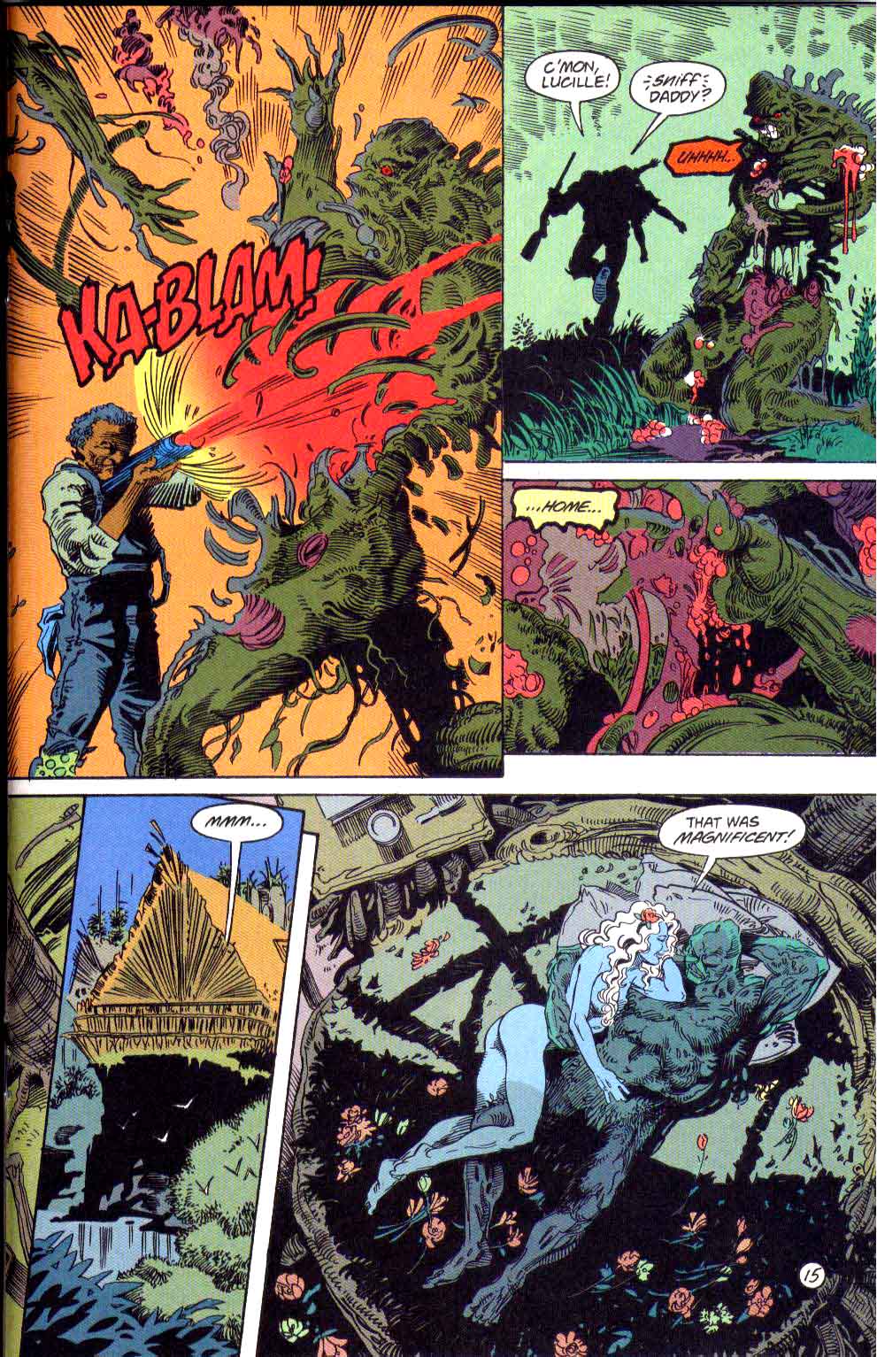 Read online Swamp Thing (1982) comic -  Issue #130 - 16