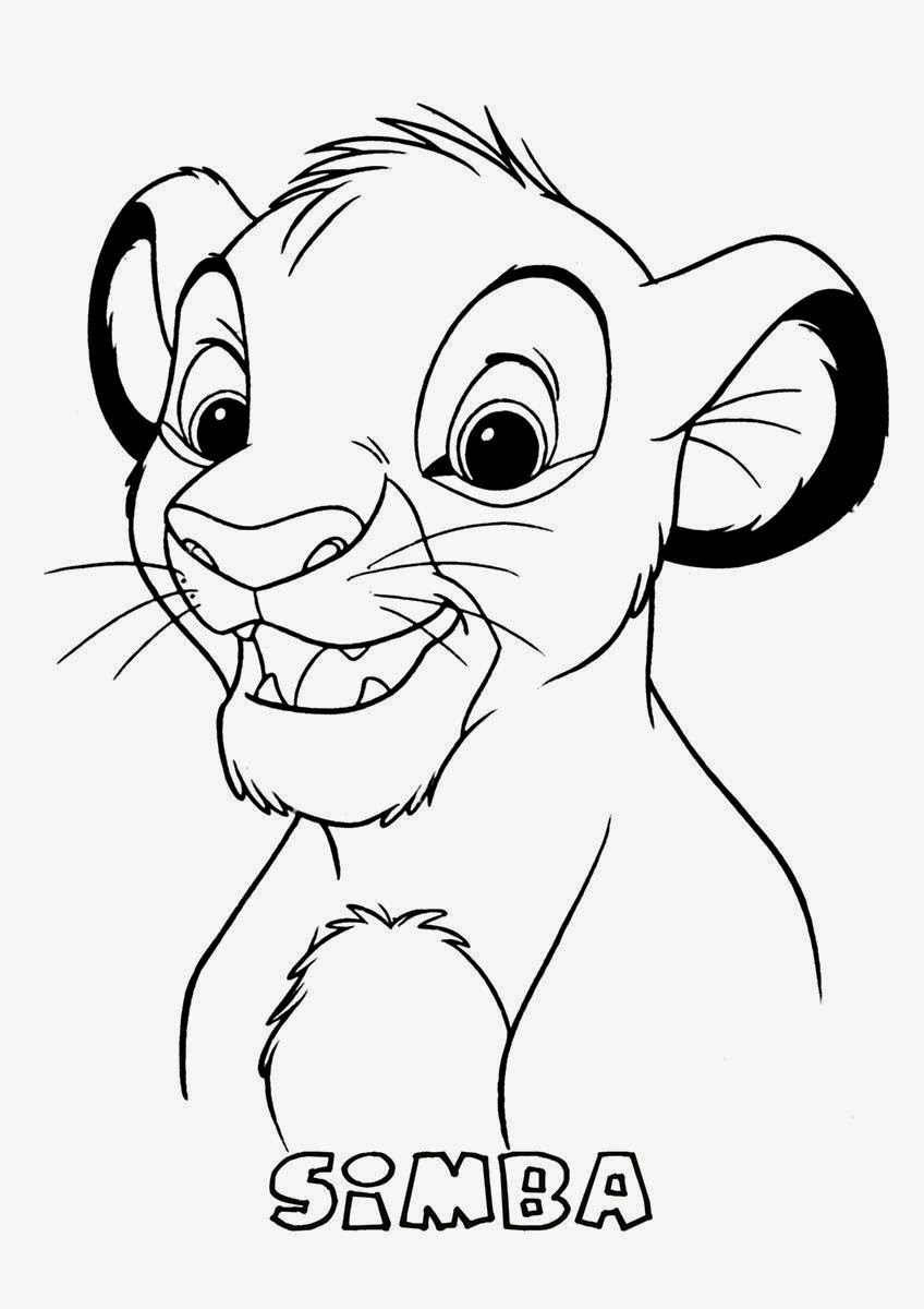 Give Simba's Pride more attention Lion King Coloring in Chronological