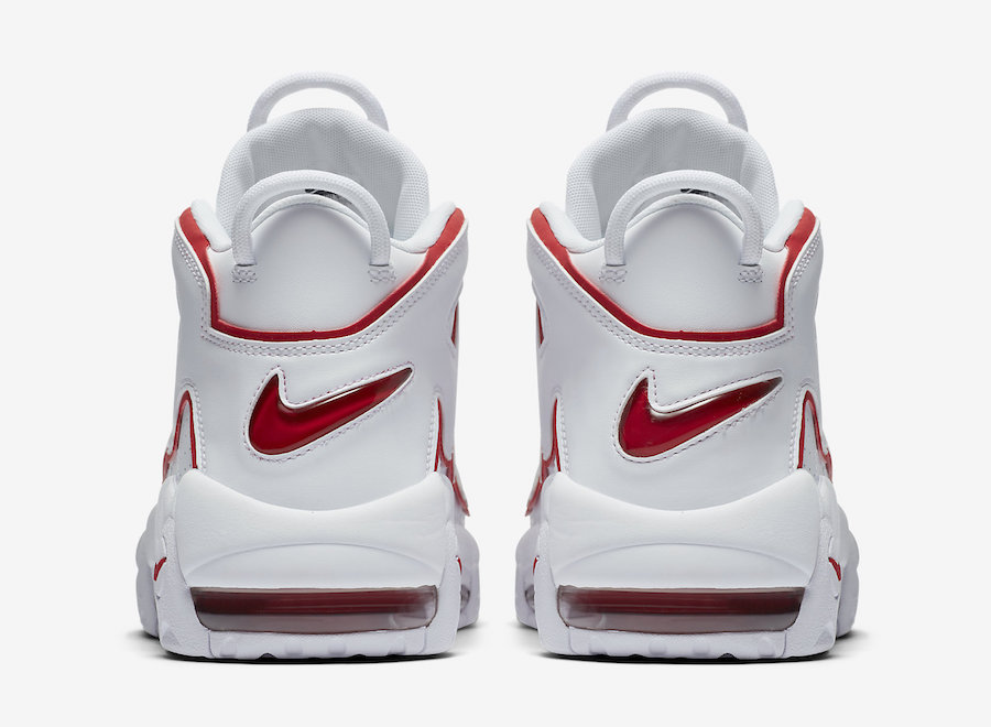 Swag Craze First Look Nike Air More Uptempo 96 White Varsity Red