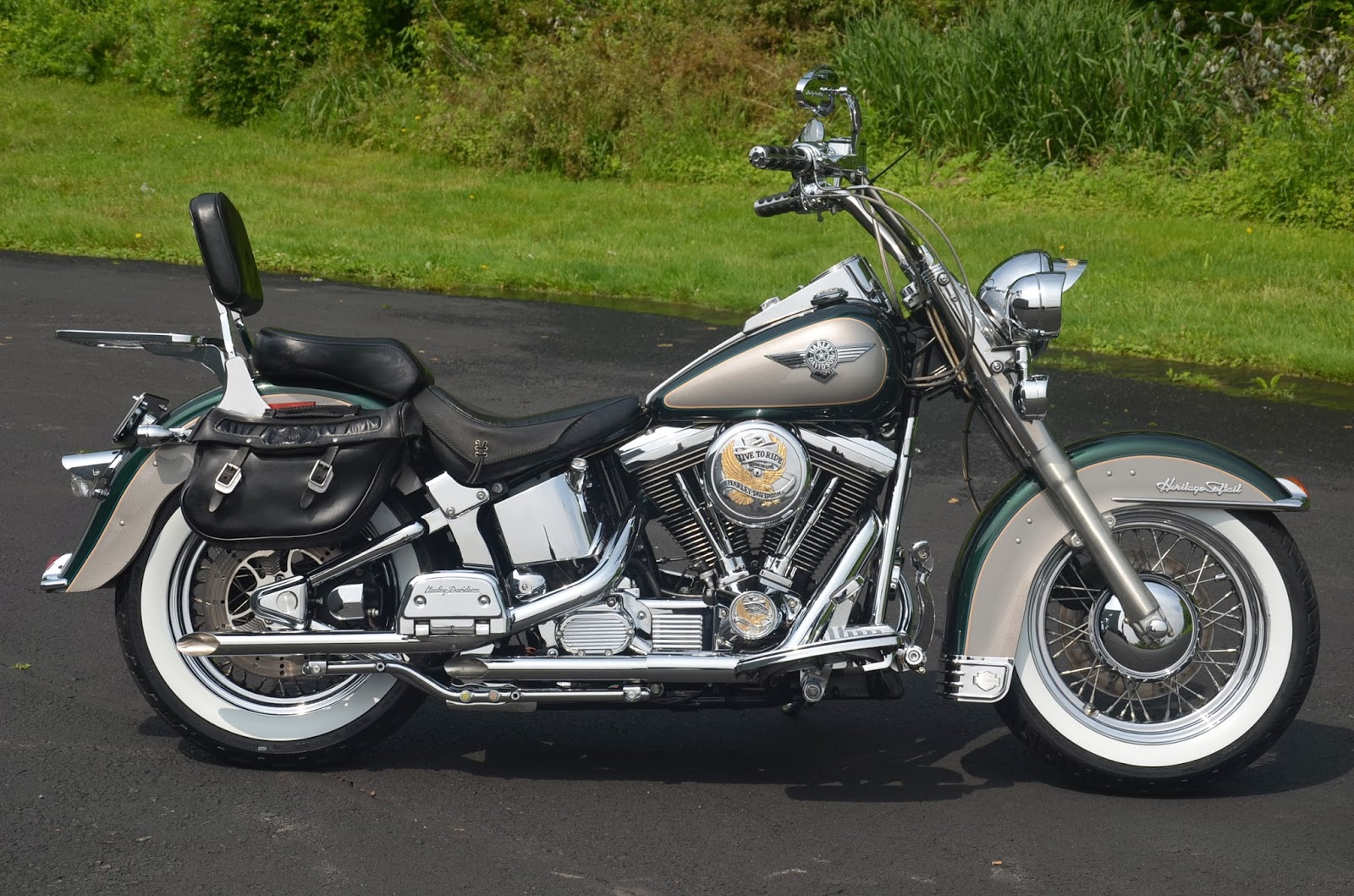 biker excalibur II 1996 HARLEY DAVIDSON SOFTAIL NOSTALGIA SPECIAL