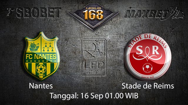 Prediksi Bola Jitu Nantes vs Stade de Reims 16 September 2018 ( French Ligue 1 )