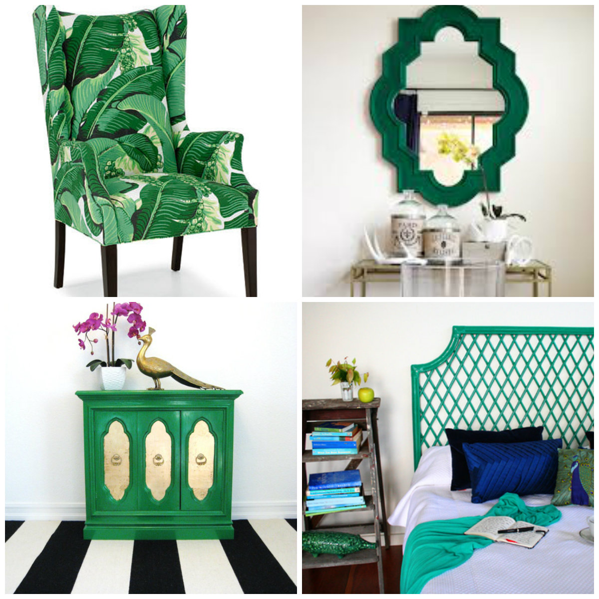 Decorating With Emerald Green Pantone S Color Of The Year Cottage Market - Emerald Green Home Decor Ideas