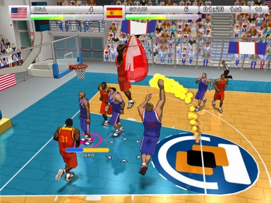 تحميل لعبه كرة السله مجانا للكمبيوتر Download Incredi Basketball Free