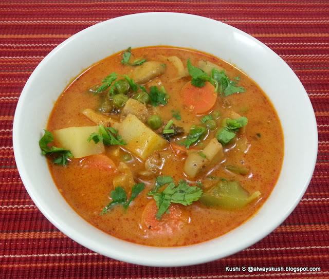 Vegetarian Shahi Korma