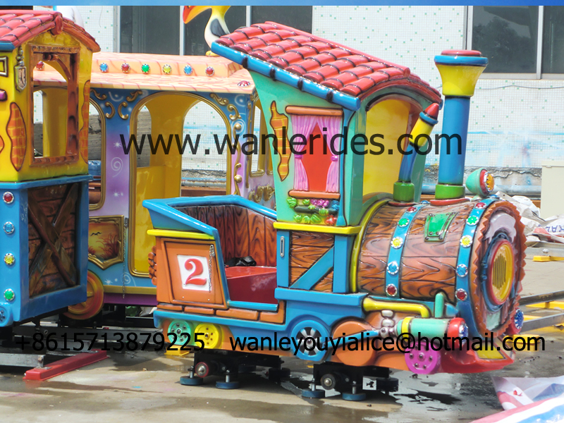 Carousels horse manufacture Kids train rides mini track train rides