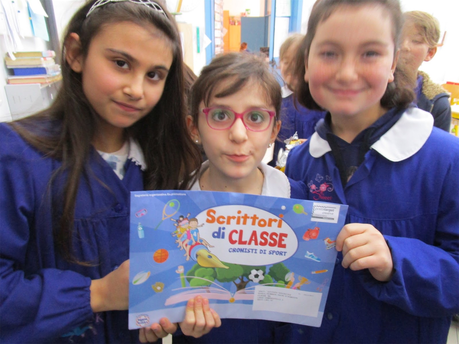 Noi della sezione A ATTESTATO DI PARTECIPAZIONE A SCRITTORI DI CLASSE