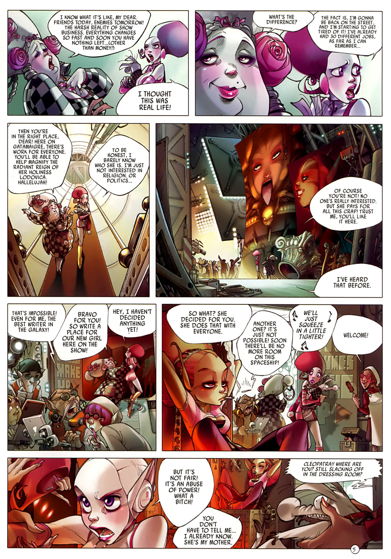 Read online Sky Doll comic - Issue #3 - 9