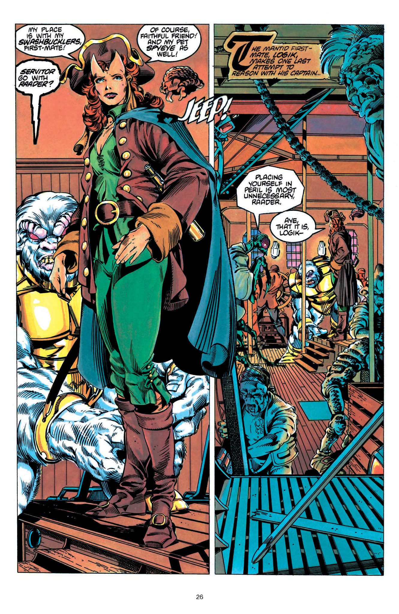 Read online Swords of the Swashbucklers comic -  Issue # TPB - 24