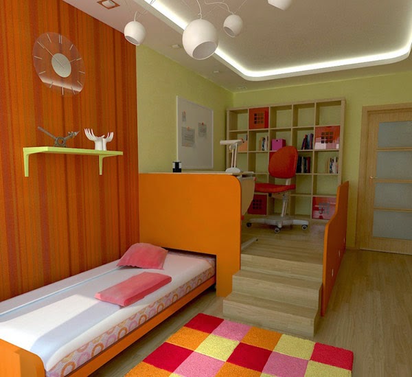 Diverse and Creative Teen Bedroom