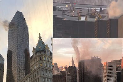 Morning fire at Trump Tower leaves two injured, one seriously 
