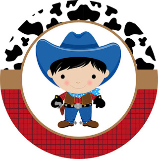 Toppers or Free Printable Candy BarCowboy Babies Labels.