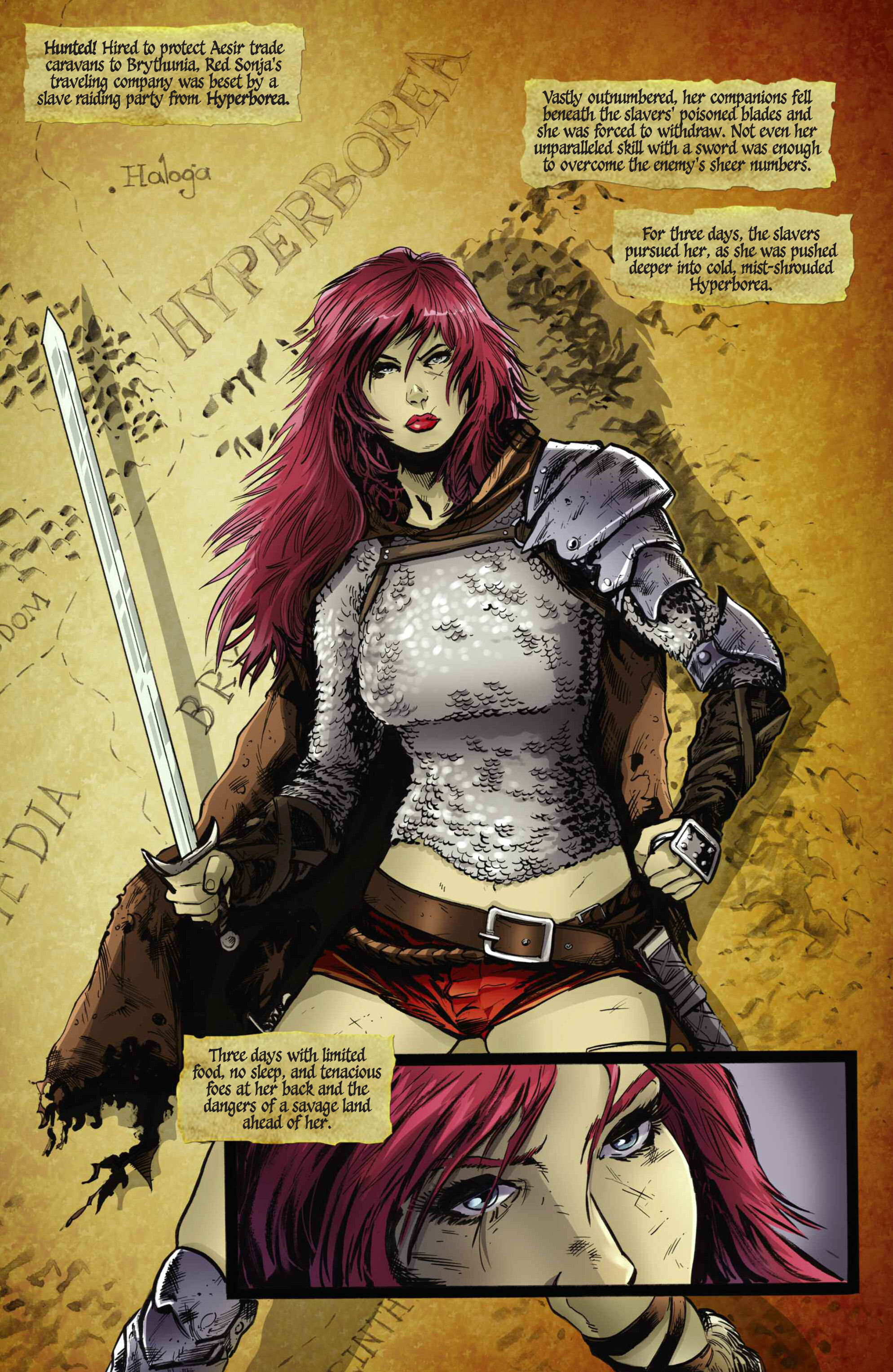 Read online Red Sonja (2013) comic -  Issue #100 - 3