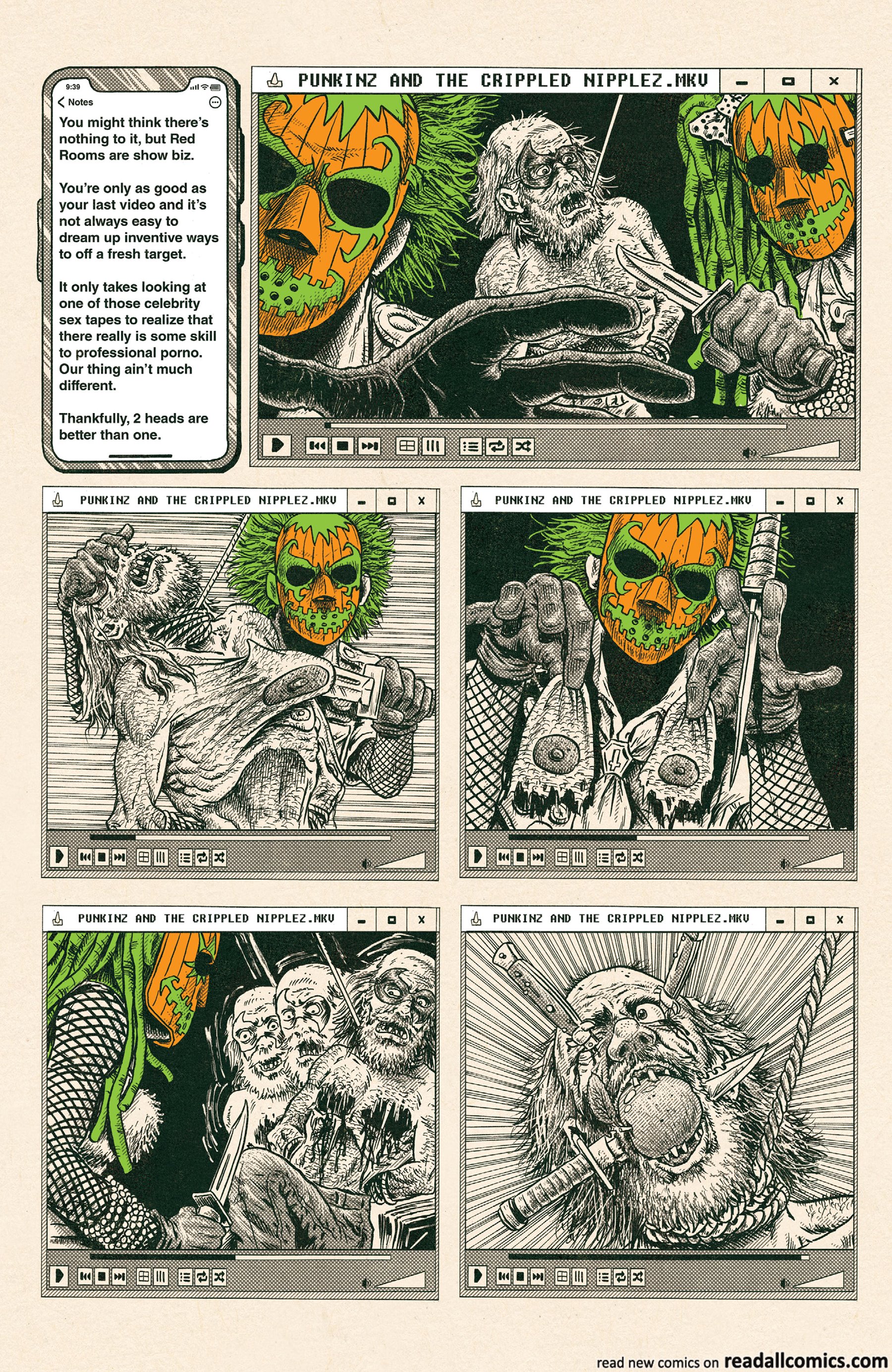 Red Room: Trigger Warnings chapter 2 page 18