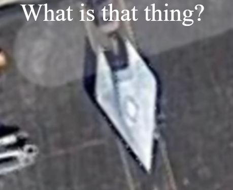 The mystery plane was snapped at an airbase in Florida.