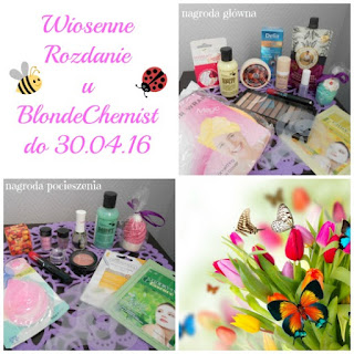 http://blondechemist.blogspot.com/2016/03/wiosenne-rozdanie.html