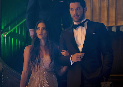 Lucifer Season 4 Tom Ellis Inbar Lavi Image 1