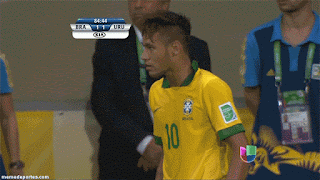 neymar beso gif animado