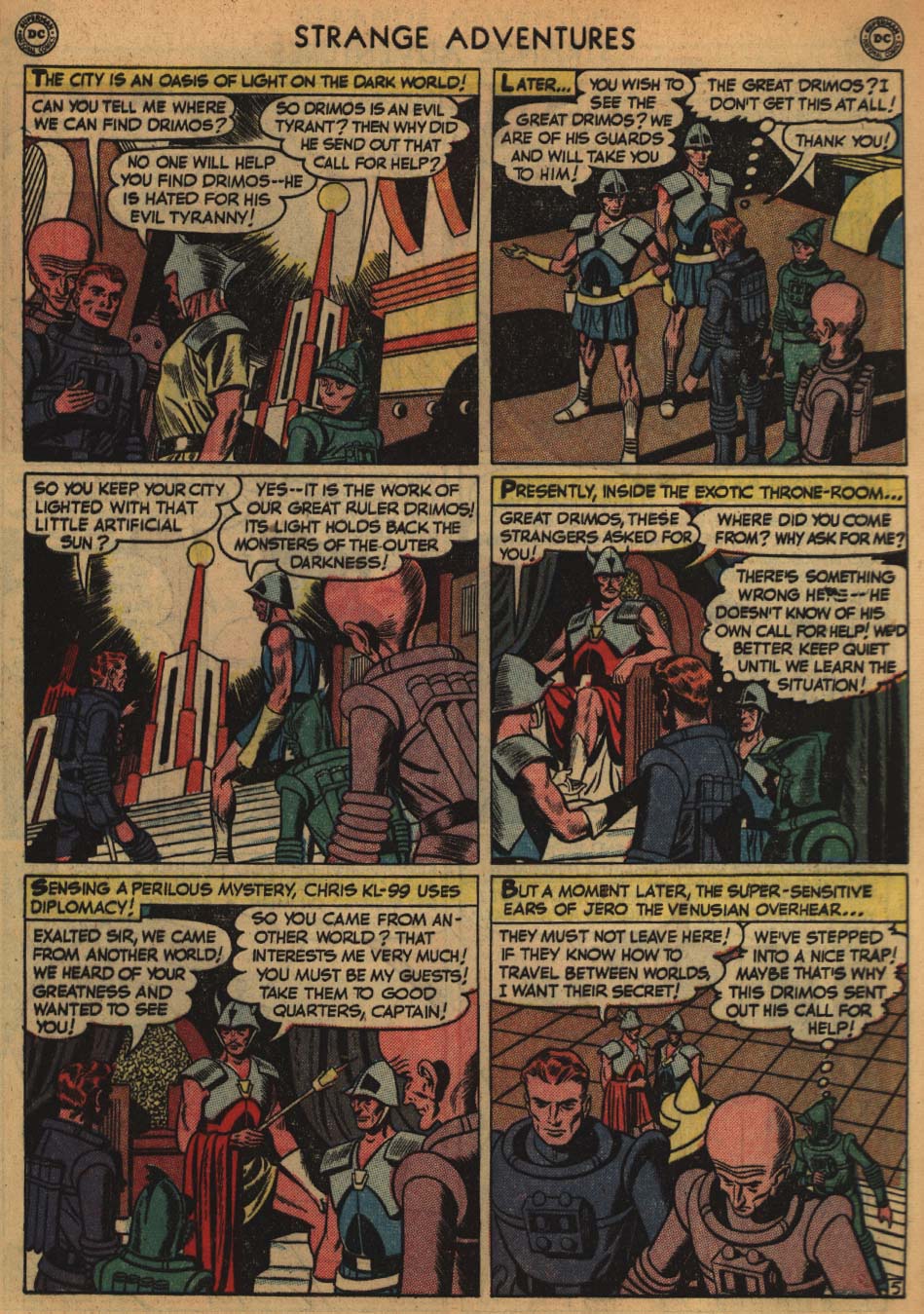 Read online Strange Adventures (1950) comic -  Issue #5 - 7
