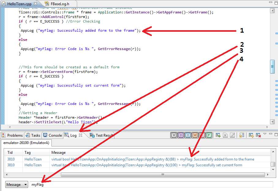 Tizen: AppLog, why and where