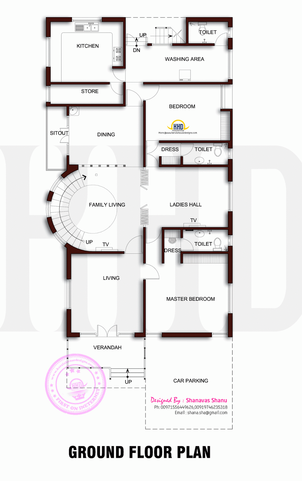 Beautiful contemporary home plan | Home Kerala Plans