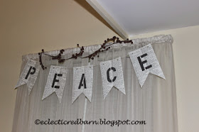 Eclectic Red Barn: Peace book banner