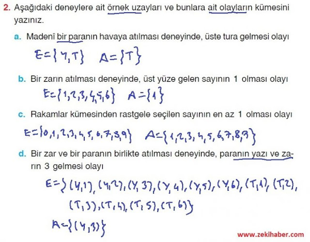 10. Sınıf Aydın Yayınları Matematik 38. Sayfa Cevapları