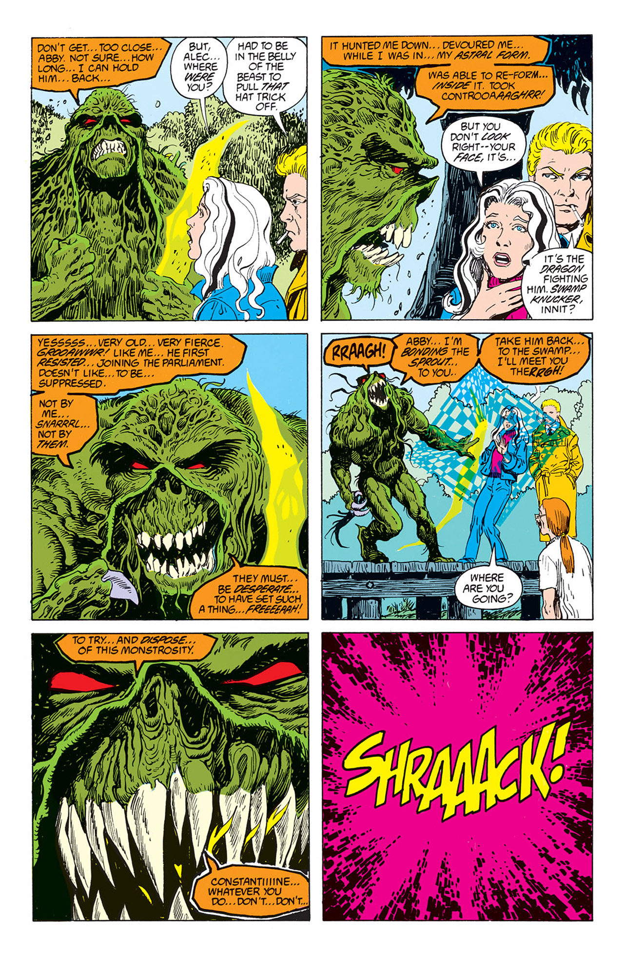 Read online Swamp Thing (1982) comic -  Issue #73 - 23