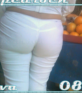 Morena nalgona con pantalon transparente Morena nalgona pantalon transparente
