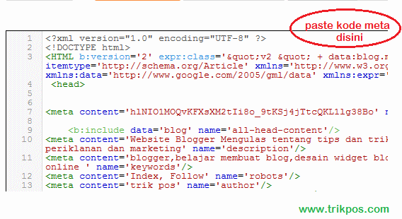 Cara Mengverifikasi Blog di Google Webmaster Tool Cara Mengverifikasi Blog di Google Webmaster Tool