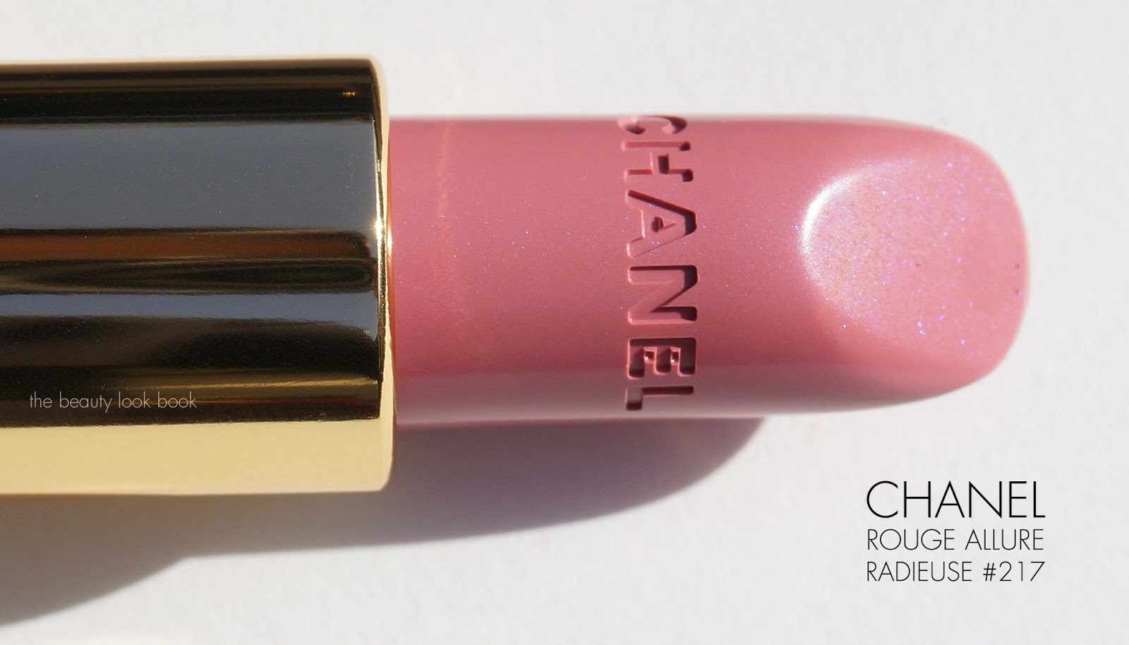 Chanel Rouge Allure Radieuse #217  Holiday 2013 - The Beauty Look