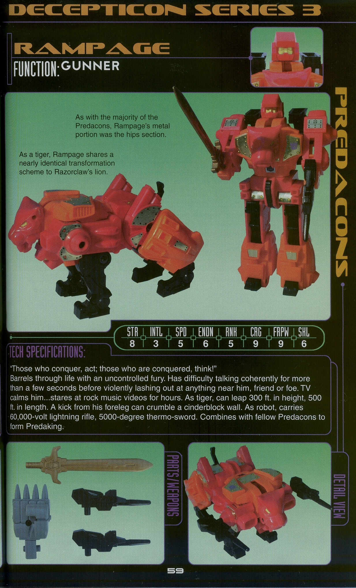Read online Cybertronian: An Unofficial Transformers Recognition Guide comic -  Issue #2 - 59
