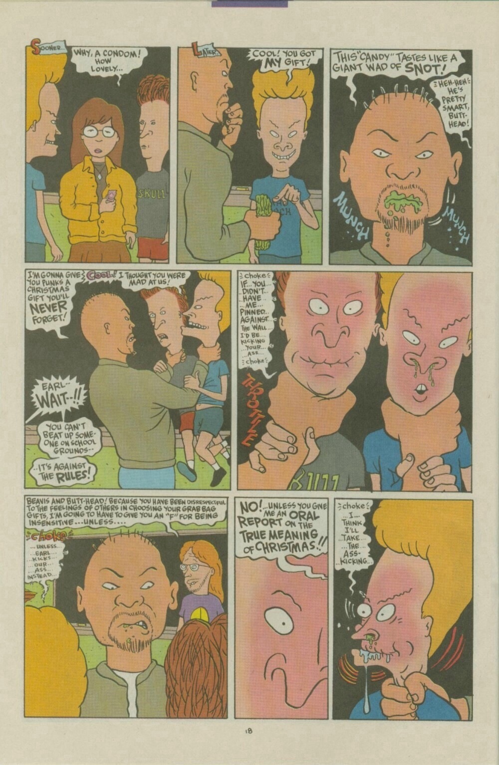 Read online Beavis and Butt-Head comic -  Issue #12 - 18
