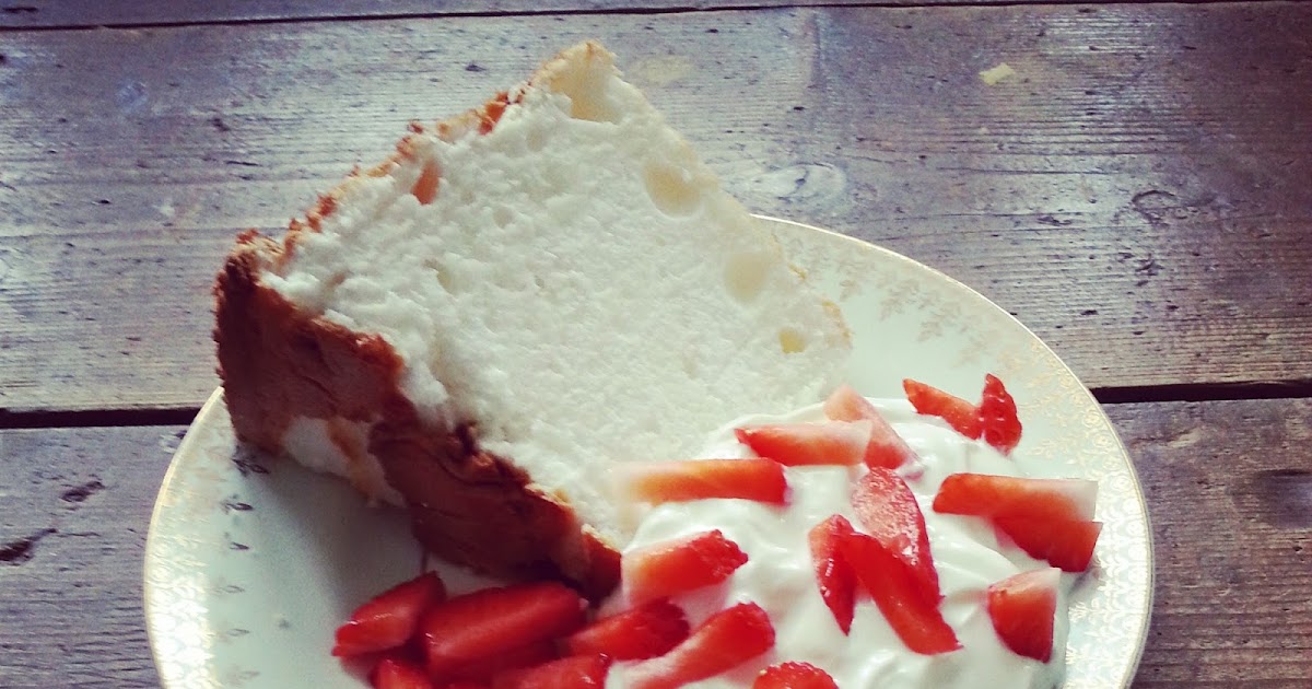 Banana Angel Food Cake Recipe Banana Angel Food Cake Recipe