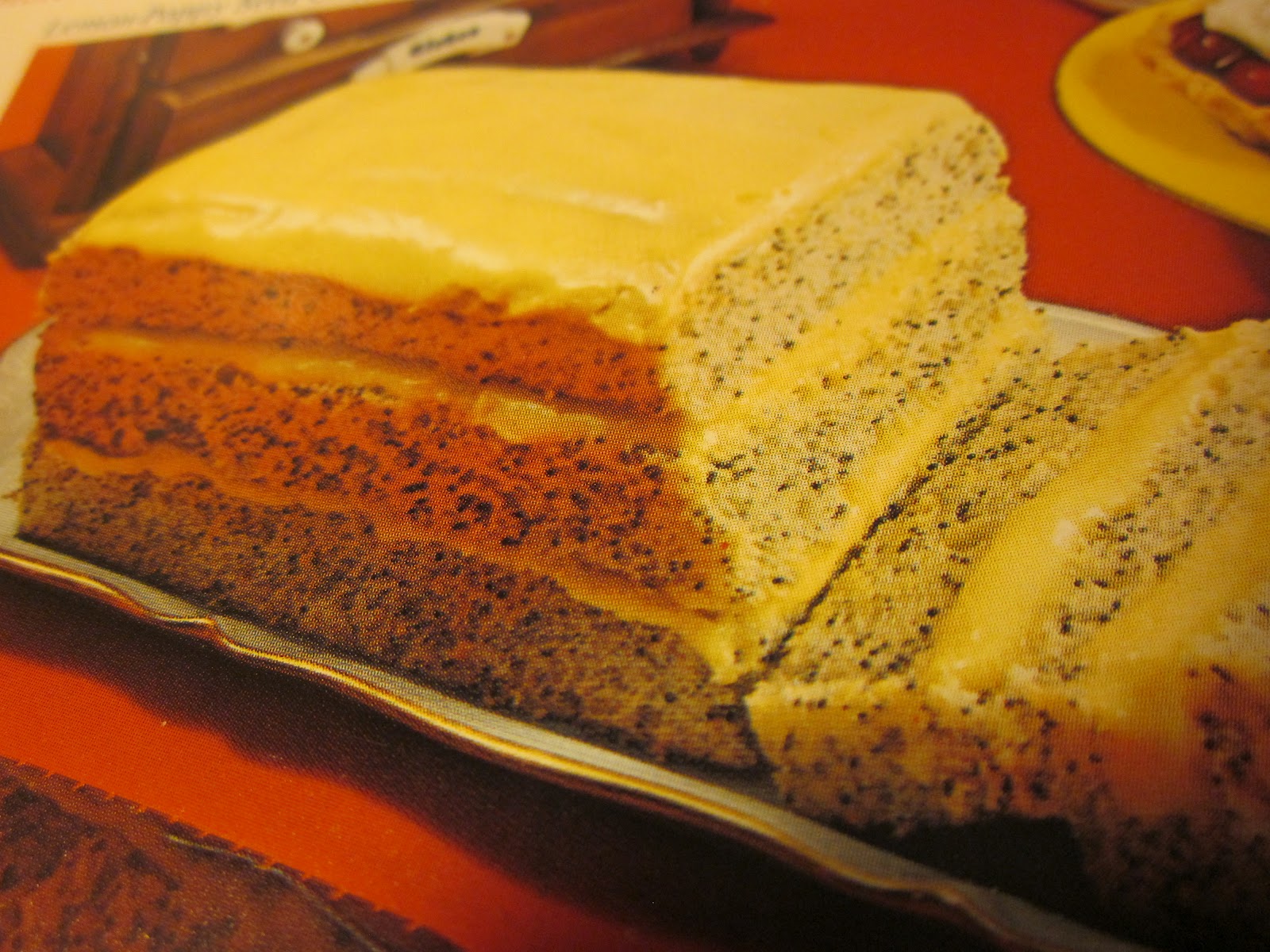 SWEET TREATS LEMON POPPY SEED CHIFFON CAKE