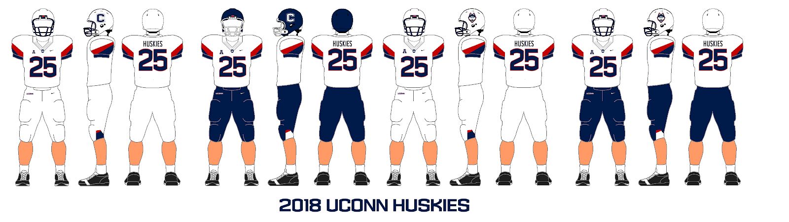 uconn football jersey