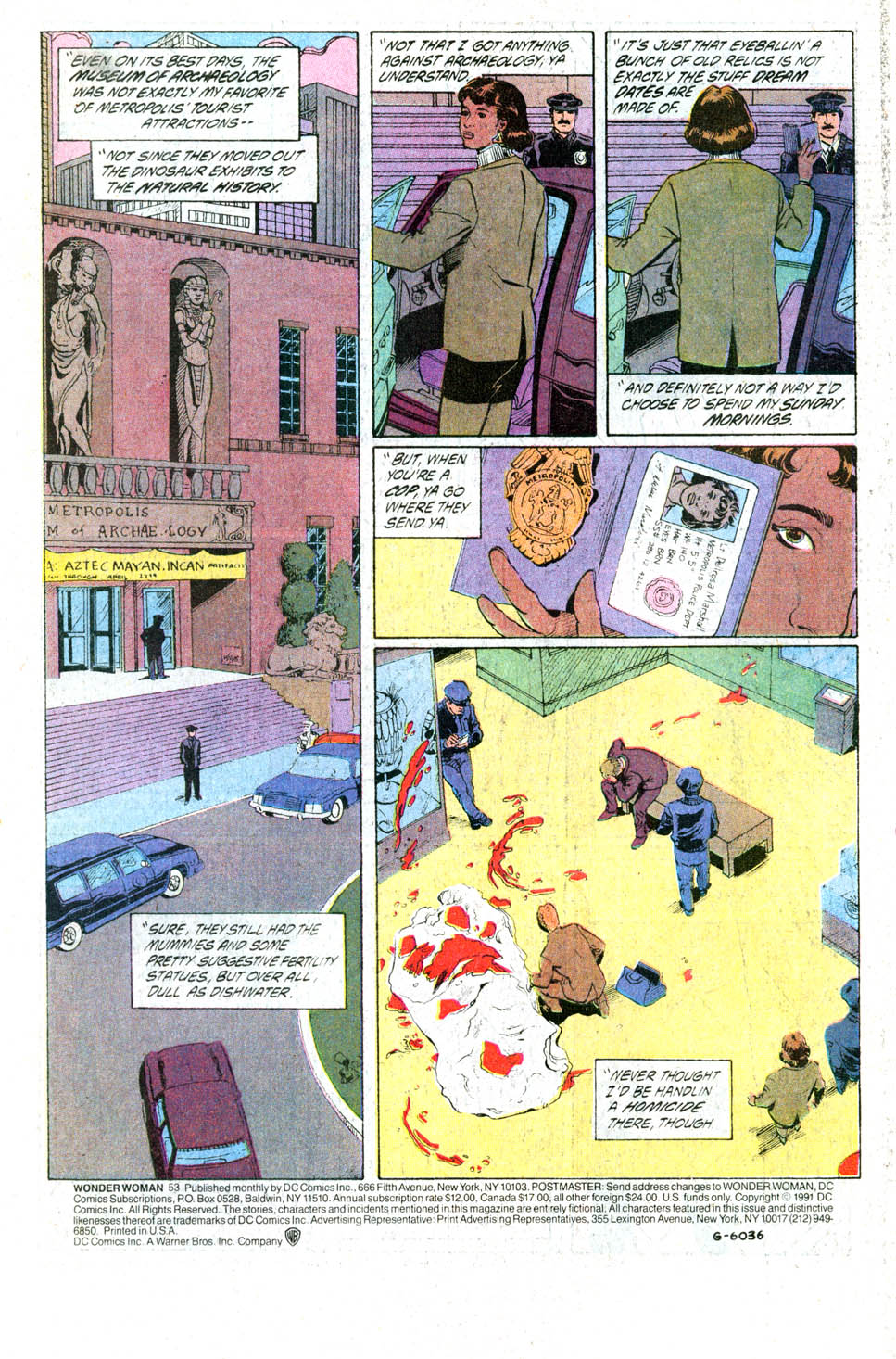 Read online Wonder Woman (1987) comic -  Issue #53 - 3