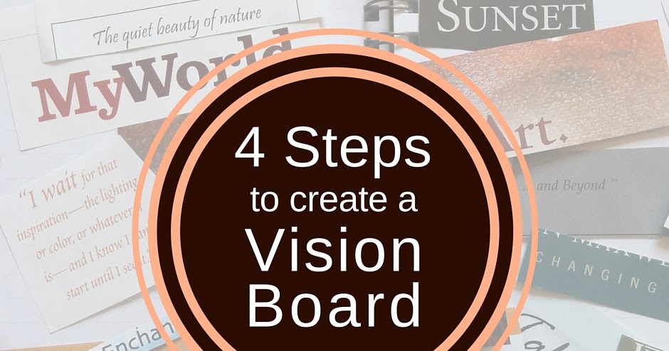 scrappin it: 4 Steps to Create a Vision Board