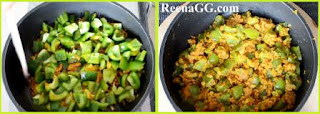 Capsicum Recipe with Besan