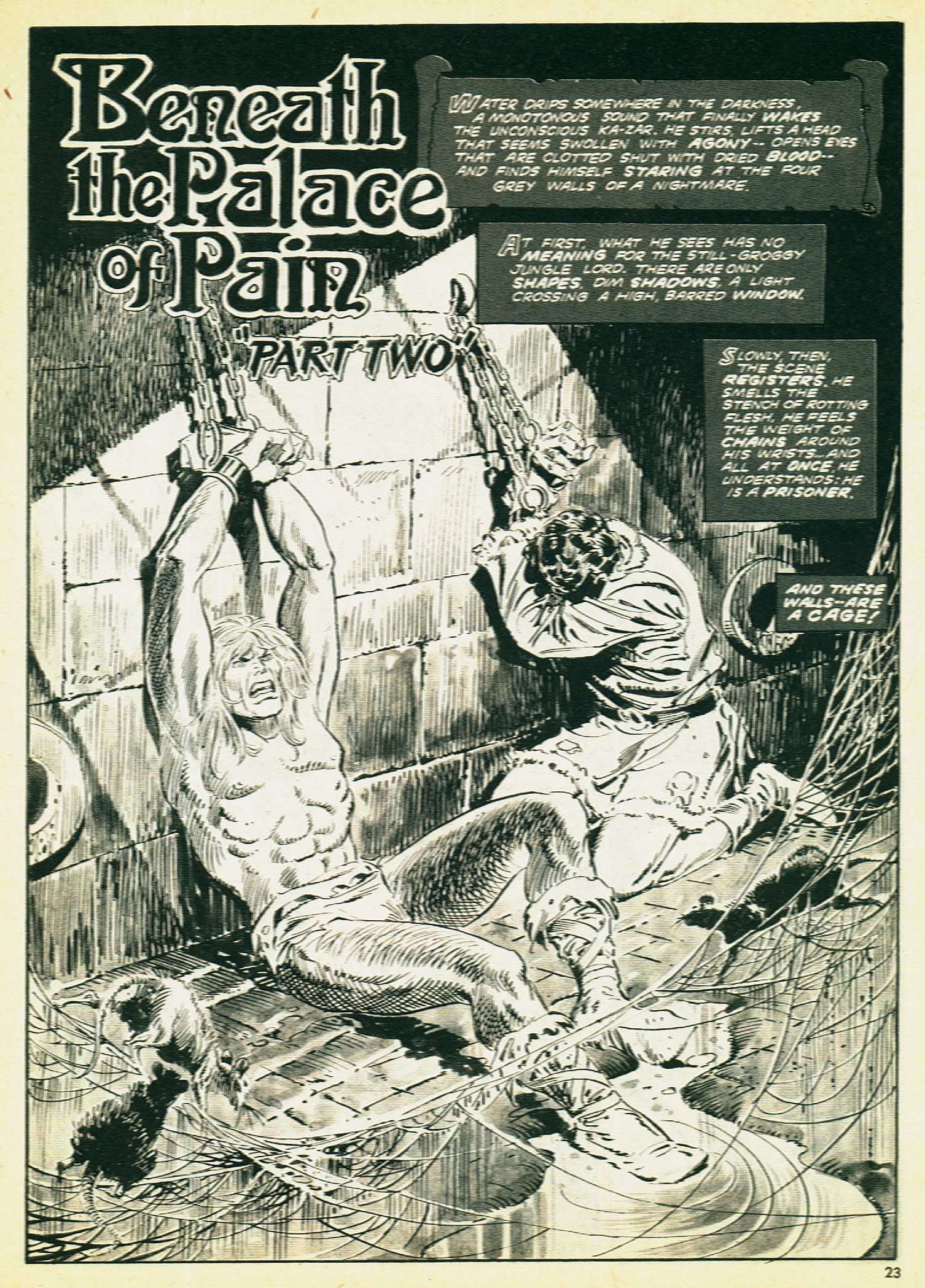 Read online Savage Tales comic -  Issue #9 - 23