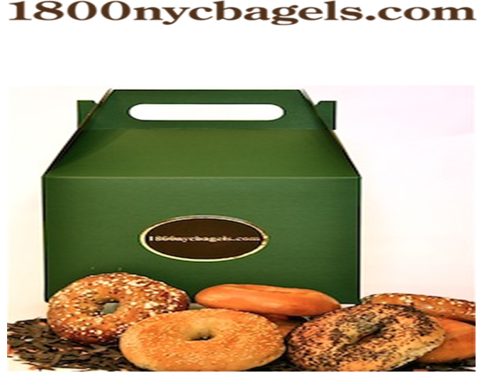Assorted bagels, chocolate chip bagels, whole wheat bagels ...