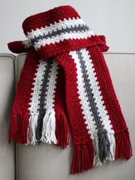 Crochet Pattern: MenвЂ™s Striped Hat and Scarf