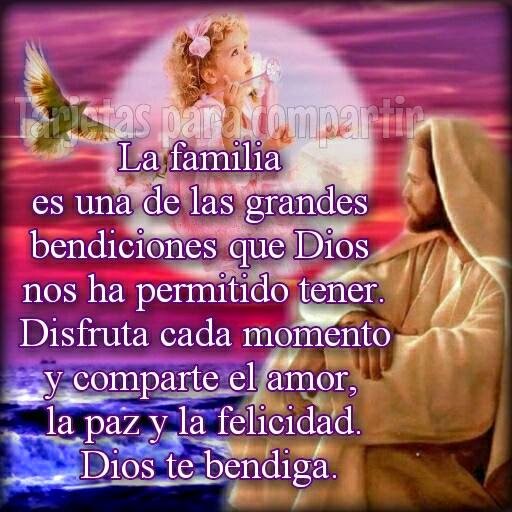La familia es una de las grandes bendiciones que Dios nos ha permitido