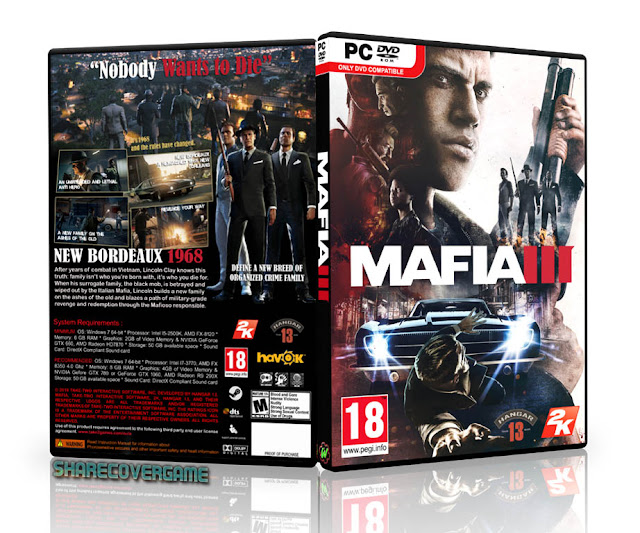Mafia III Cover Box