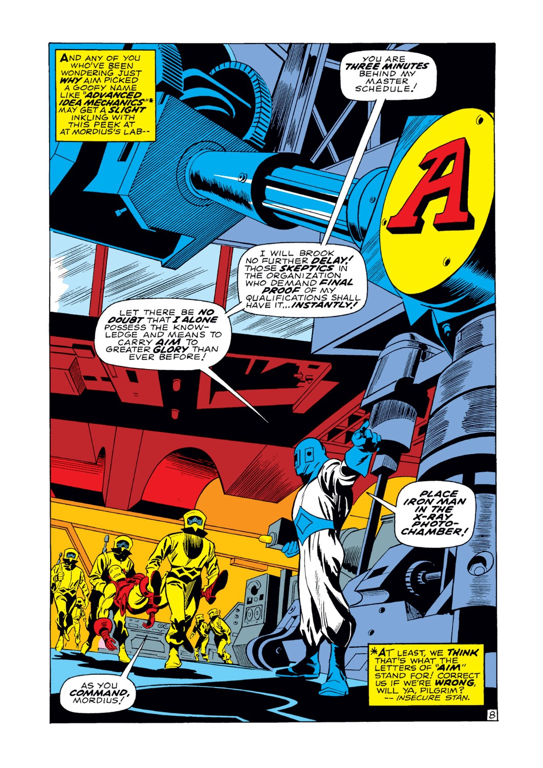 Read online Iron Man (1968) comic -  Issue #1 - 9