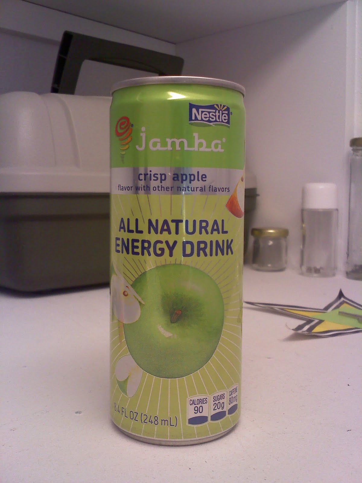 CAFFEINE! Review for Jamba Crisp Apple