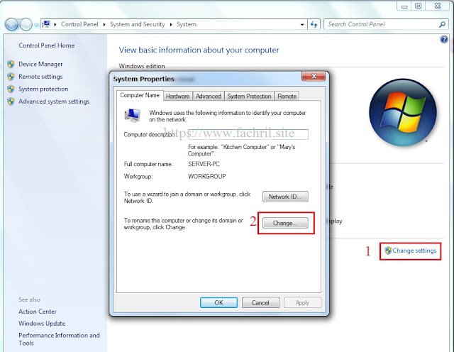 cara merubah atau mengganti nama komputer pada windows 7 cara merubah atau mengganti nama komputer pada windows 7