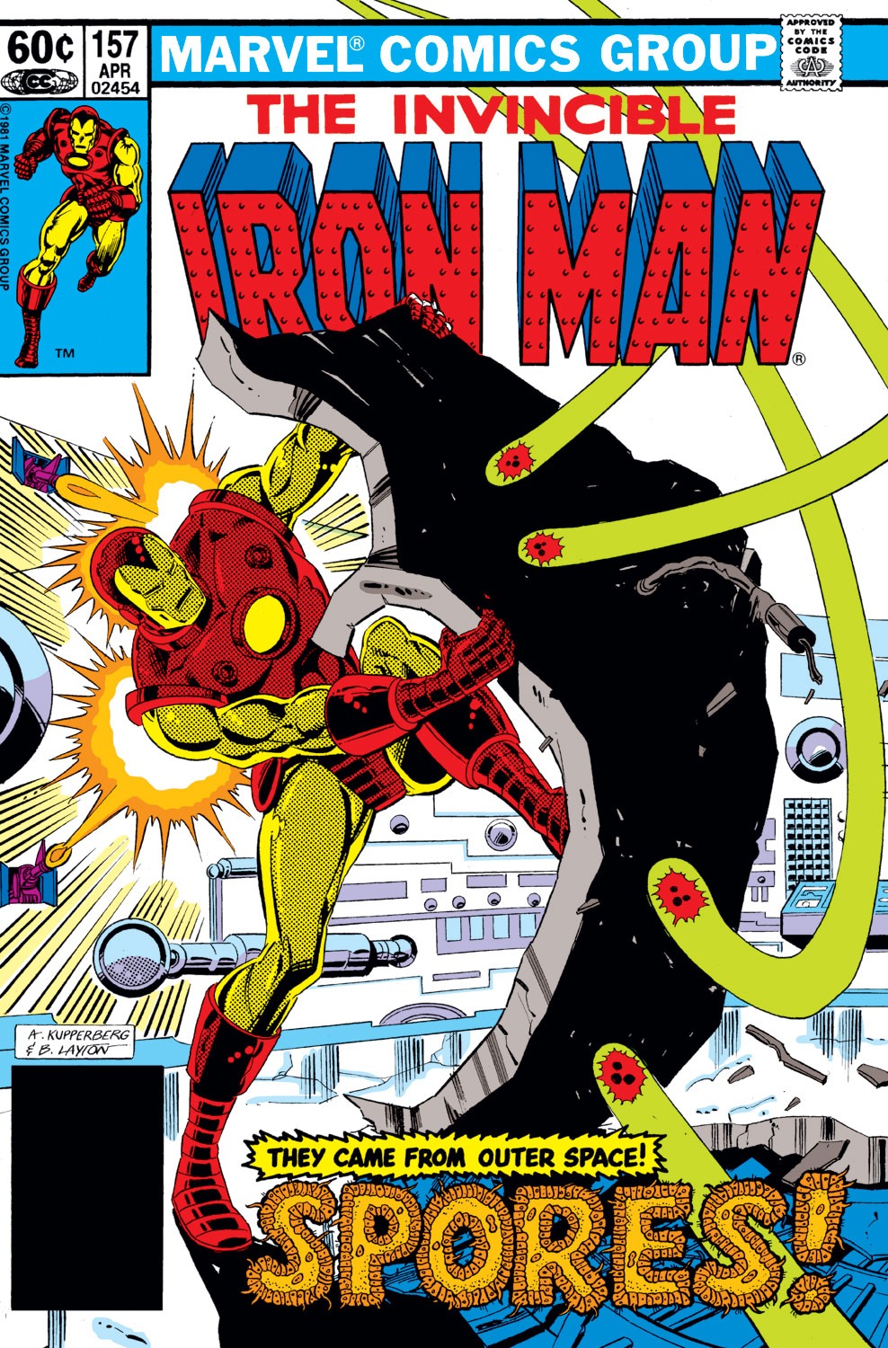 Read online Iron Man (1968) comic -  Issue #157 - 1