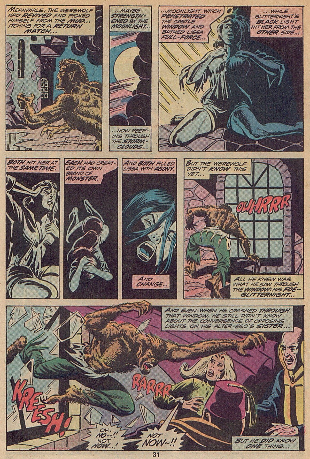 Read online Werewolf by Night (1972) comic -  Issue #28 - 22