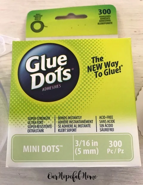Mini Glue Dots 3/16 inch roll